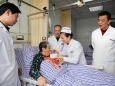 “感谢你们，汤圆真甜”，湖南中医附一医护人员与95岁抗美援朝老兵欢度元宵节