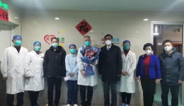湖南省中医药管理局局长郭子华一行来院看望慰问名老中医和一线医护人员