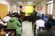 陈其华副院长为药剂支部上党课，学习习近平总书记教育大学讲话精神
