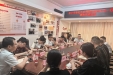 长沙市雨花区疾控中心党支部书记李志一行来我院开展督导交流